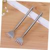 Beaupretty Portable Back and Scalp Scratcher Metal Claw Back Scratcher Extendable for Men view 3
