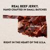Hardtimes Beef Jerky - Variety, Specialty Gift Bag - Great Gift for Father's Day, Holiday, & Birthday - 5 Pack of 2.25 oz Bags Original, Black Pepper, Hot, Teriyaki, & Sweet Heat - 4 Jerky Chews view 4