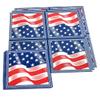 Anneome 40pcs Patriotic Decor American Flag Paper Napkins Independence Day Party Napkins view 1