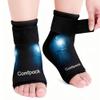 Comfpack Ankle Ice Pack Wrap for Swelling, 2PCS Gel Ankle Foot Ice Pack Wrap with Hot Cold Compression Pain Relief for Plantar Fasciitis, Sprained, Achilles Tendonitis, Heel Spur view 1
