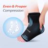 Comfpack Ankle Ice Pack Wrap for Swelling, 2PCS Gel Ankle Foot Ice Pack Wrap with Hot Cold Compression Pain Relief for Plantar Fasciitis, Sprained, Achilles Tendonitis, Heel Spur view 4