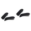 FOMIYES 2pairs Height Increase Half Insoles Pu Invisible Inserts for Men Women Non- Shockproof Fits Shoe Styles Black view 1
