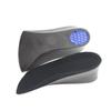 FOMIYES 2pairs Height Increase Half Insoles Pu Invisible Inserts for Men Women Non- Shockproof Fits Shoe Styles Black view 2