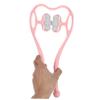 Beavorty Neck Massager Manual Trigger Point Massage Tool Vertebra Roller Neck Pain Relief Material view 2