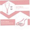 Beavorty Neck Massager Manual Trigger Point Massage Tool Vertebra Roller Neck Pain Relief Material view 3
