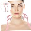 Beavorty Neck Massager Manual Trigger Point Massage Tool Vertebra Roller Neck Pain Relief Material view 4