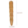 Beavorty 4pcs Sturdy Wooden Foot Massage Sticks Acupoint Massager for Body Tools Hand and Back view 4