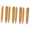 FRCOLOR 8pcs Multi-use Massage Sticks Wooden Foot and Hand Massager Acupoint Massager Tool view 1