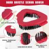 1 Pack Scrub Brush Replacement Head for O Cedar EasyWrin Spin Mop 1 Tank System, Spin Mop Replace Head Base, Shower Floor Scrubber, Hard Bristle Cleaning Brush for Bathroom Kitchen Wall Tile view 4