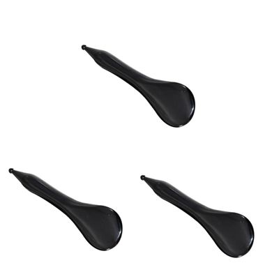 Beavorty 3pcs Natural Horn Scalp Exfoliator Facial Neck Massager Tool Muscle Knot Remover Face Massager for Beauty Care