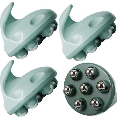 Beavorty Compact Foot Massager Roller for Neck Back Legs Hands Body Acupoint Massage Portable Pain Relief Tool for Stress Relief and Blood Circulation
