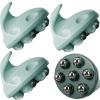 Beavorty Compact Foot Massager Roller for Neck Back Legs Hands Body Acupoint Massage Portable Pain Relief Tool for Stress Relief and Blood Circulation view 1
