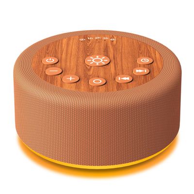 Sleep Sound Machine White Noise Machine with 30 Non Looping Sounds 12 Night light Colors with 5 Timers 36 Adjustable Volume Memory Function Brown Noise Machine for Baby kid Adult & Home Nursery Travel