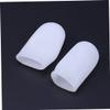 FOMIYES 36pcs Silicone Toe Sleeve Protectors Gel Toe Caps for Corns Blisters Calluses Protection Reusable Guards Slip Surface view 4
