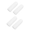 FOMIYES 2sets Toe Cap Toe Corn Protectors Finger Soft Silicone Toe Sleeves for Men Women Instant Relief 2pc*2 view 1