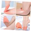 NOLITOY 4pairs Breathable Toe Protectors for Dancers and Athletes Comfortable Gel Toe Covers for Blisters and Pressure Relief of Professional Forefoot Guards for High Heels and Athletic view 3