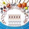 10 Pcs Bandage Wrap Stretch Metal Clips Fixation Clamps Hooks Kit for Sport White/Coffee Replacement Elastic Bandage Wrap Clips Black, Adhesive Bandages, Bandages and Bandaging Supplies view 2