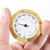Baluue 60mm Metal Hygrometer for Humidor, Adjustable Humidity Gauge for Accurate Measurement, Assorted Color, Ideal for Box, Guitar Case, Home Use view 2