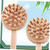 Beavorty 1pc Hand-held Bamboo Massage Hammer Versatile Stress Relief Tool for Neck Shoulder and Back Massage and Non-Slip Design for Easy Use for Daily Relaxation and view 2