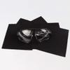 5Pcs Black Microfiber Glasses Wiping Cloth,Sunglasses Cleaning Cloth,Mobile Phone Screen Wipe Cloth,Reusable and Washable,Cleaning Cloth for Glasses,Camera Lens and Phones,Vision Care view 1