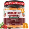 Berberine Gummies Supplement 1500mg, Natural GLP-1 Support + Ceylon Cinnamon, Chromium, Milk Thistle, Turmeric, AMPK Activator for Women & Men, Berberine HCl from Indian Barberry, Sugar Free, 2 Pack view 1