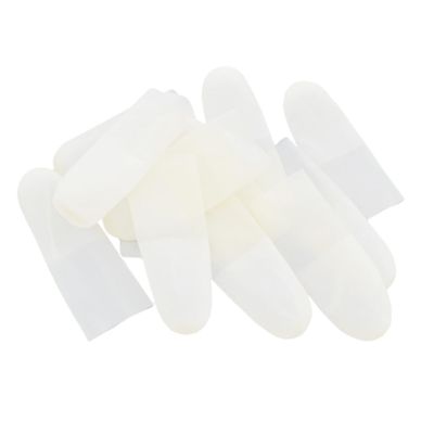 FOMIYES 450pcs Disposable Static Protective Finger Cots High Grip Rubber Sleeves for Electronics Crafting and Jewelry Cleaning s Included
