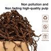 Corlcol 1LB Crinkle Cut Paper Shred Filler for Gift Box Bag and Basket On Holidays(Dark Brown) view 3