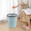 Qskely 4 Gallon Small Clear Trash Bag, 1500 Counts Bathroom Trash Can Liners, 15 Rolls view 3