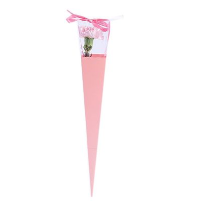 10PCS 16.73inch Single Rose Sleeve Flower Wrapping Box Colored Paper Floral Arrangement Supplies for Party Festival Wedding Valentine's Day Mother's Day