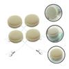 Beavorty 16pcs Macaron Shape Phone Screen Cleaner Reusable Lens Wipes for Glasses Cell Phone Laptop Eyeglasses view 2