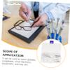 Beavorty 3sets Glasses Repair Kit Nose Pad Ear Grip Sunglasses Maintenance Tools Professional Eyeglass Screwdriver view 3