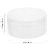 10pcs Transparent Round with Lid PP Small Storage Containers for Earplugs Jewelry Beads Travel Medicine Pill Case 1.57 * 1.57 * 0.78in view 2