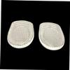 FOMIYES 4pairs Cushioned Half Insoles Silicone Heel Pads Comfortable Inserts for Women Men Arch Support for Pain Relief view 4