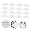 Beavorty 10pairs Glasses Nose Pads Replacement Nose Pads for Frames Non-irritating Pain Silicone view 2