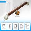 Acepunch 15.7 Inch Wood Grab Bars for Bathtubs and Showers Wall Mount Handrail Indoor Stairs Handles for Handicap and Seniors with 1.5 Inch Sturdy Metal Brackets view 4