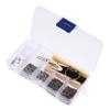 Beavorty 2pcs Glasses Repair Kit Eyeglass Repair Screws Nose Pads for Eyewear Sunglasses Tool Storage Box for Friends Family view 1