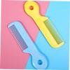 FRCOLOR 8pcs Born Essentials for Newborn Teasing Comb Scalp Massager Shower Hair Comb Round Teeth for Gentle Scalp Massage Material Boy Essentials view 4