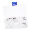 Beavorty 2sets Eyewear Repair Kit Eyeglass Screws Precision Screwdriver Nose Pads Essential Tool for Sunglasses Watches Jewelry Repair view 1