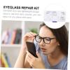 Beavorty 2sets Eyewear Repair Kit Eyeglass Screws Precision Screwdriver Nose Pads Essential Tool for Sunglasses Watches Jewelry Repair view 2