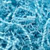Corlcol 1LB Crinkle Cut Paper Shred Filler for Gift Box Bag and Basket On Holidays(Light Blue)