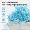 Corlcol 1LB Crinkle Cut Paper Shred Filler for Gift Box Bag and Basket On Holidays(Light Blue) view 3