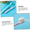 FOMIYES Manual Toothbrush for Boys and Girls Children Toothbrushes Cartoon Animals Bristles view 3