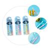 FOMIYES Manual Toothbrush for Boys and Girls Children Toothbrushes Cartoon Animals Bristles view 4