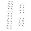 Beavorty 80sheets Slip Eva Nose Pads for Glasses Skin-Friendly Adhesive Cushions Comfortable Fit for Sunglasses and Eyeglasses Skin Tone Black and Non-deforming view 1