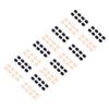 Beavorty 80sheets Slip Eva Nose Pads for Glasses Skin-Friendly Adhesive Cushions Comfortable Fit for Sunglasses and Eyeglasses Skin Tone Black and Non-deforming view 3