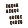 FRCOLOR 20pcs Kitchen Emery Sponges for Efficient Cleaning of Pots and Dishes Multi-Function Scrubbers for Home Use for Removing Stains and Rust view 1
