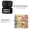 Beavorty 2sets Eyeglass Repair Tool Kit Precision Screwdriver High Hardness Bits for Electronic Device Maintenance Storage Bag Included view 3