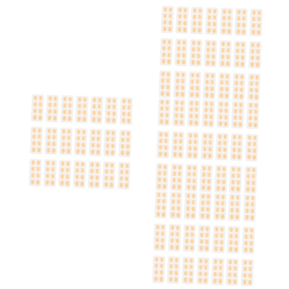 Beavorty 320pairs Eyeglass Nose Pads Replacement Non-Slip Thin Self Adhesive Glasses Nose Pads
