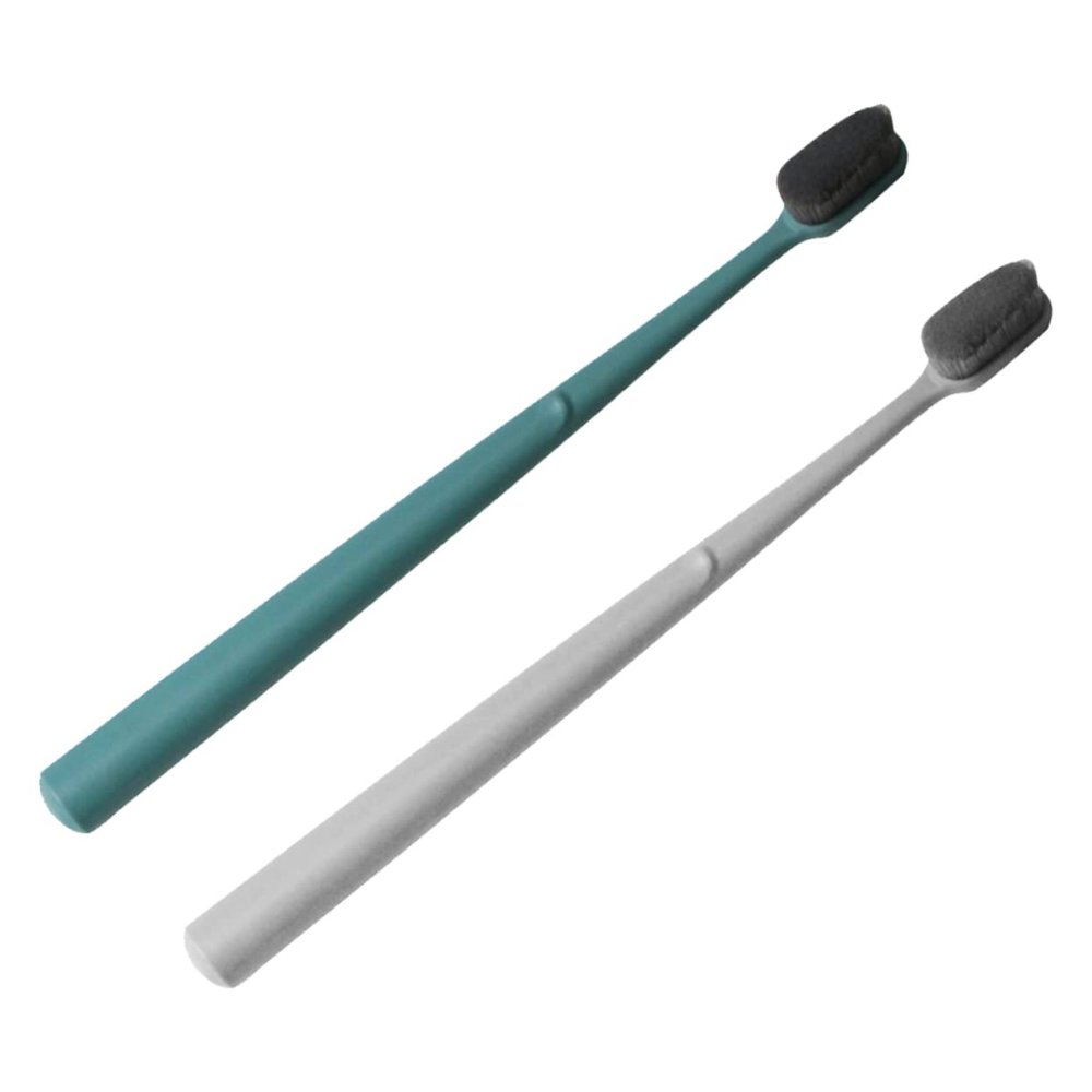FOMIYES Toothbrush Nylon Bristle Toothbrush Adult for Teeth Cleaning Random Color