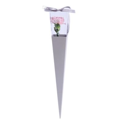 10PCS 16.73inch Single Rose Sleeve Flower Wrapping Box Colored Paper Floral Arrangement Supplies for Party Festival Wedding Valentine's Day Mother's Day